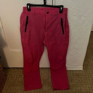Pink baseball/casual or sport style pants Magco Msen brand.